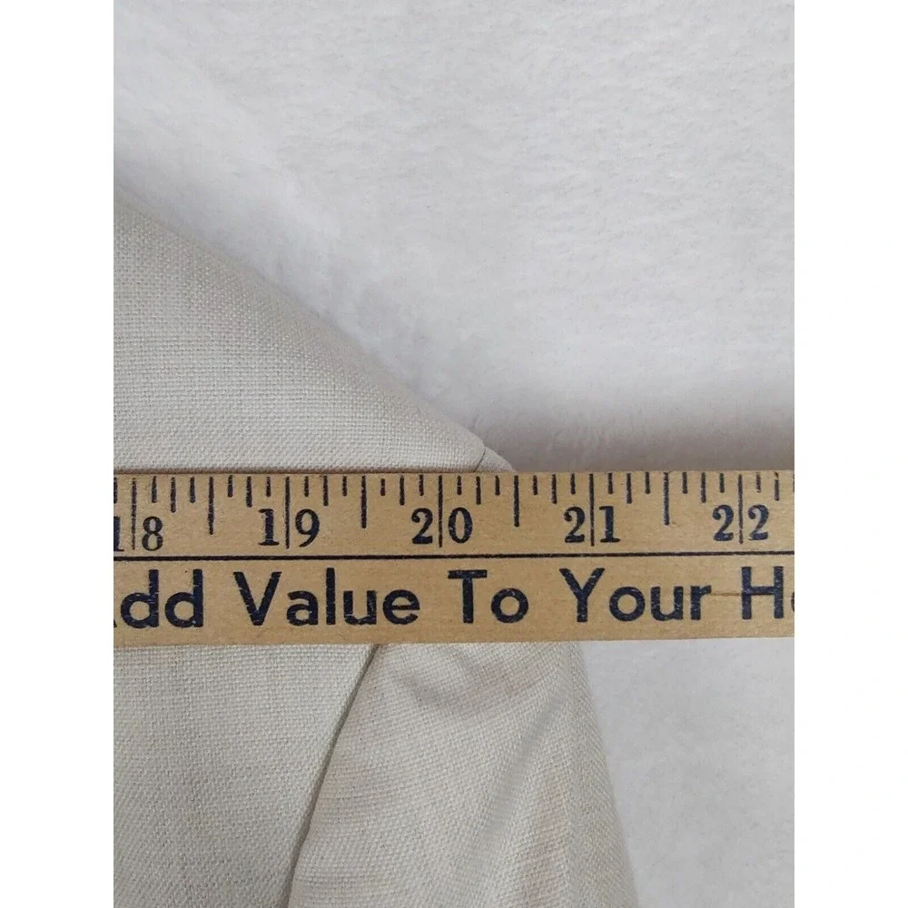Chaps Blazer Mens 46 Regular‎ Cream Sport Coat Suit Jacket Formal